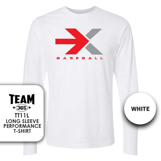 Next Level Baseball V2 - Lightweight Performance Long Sleeve - MULTIPLE COLORS - 83Swag