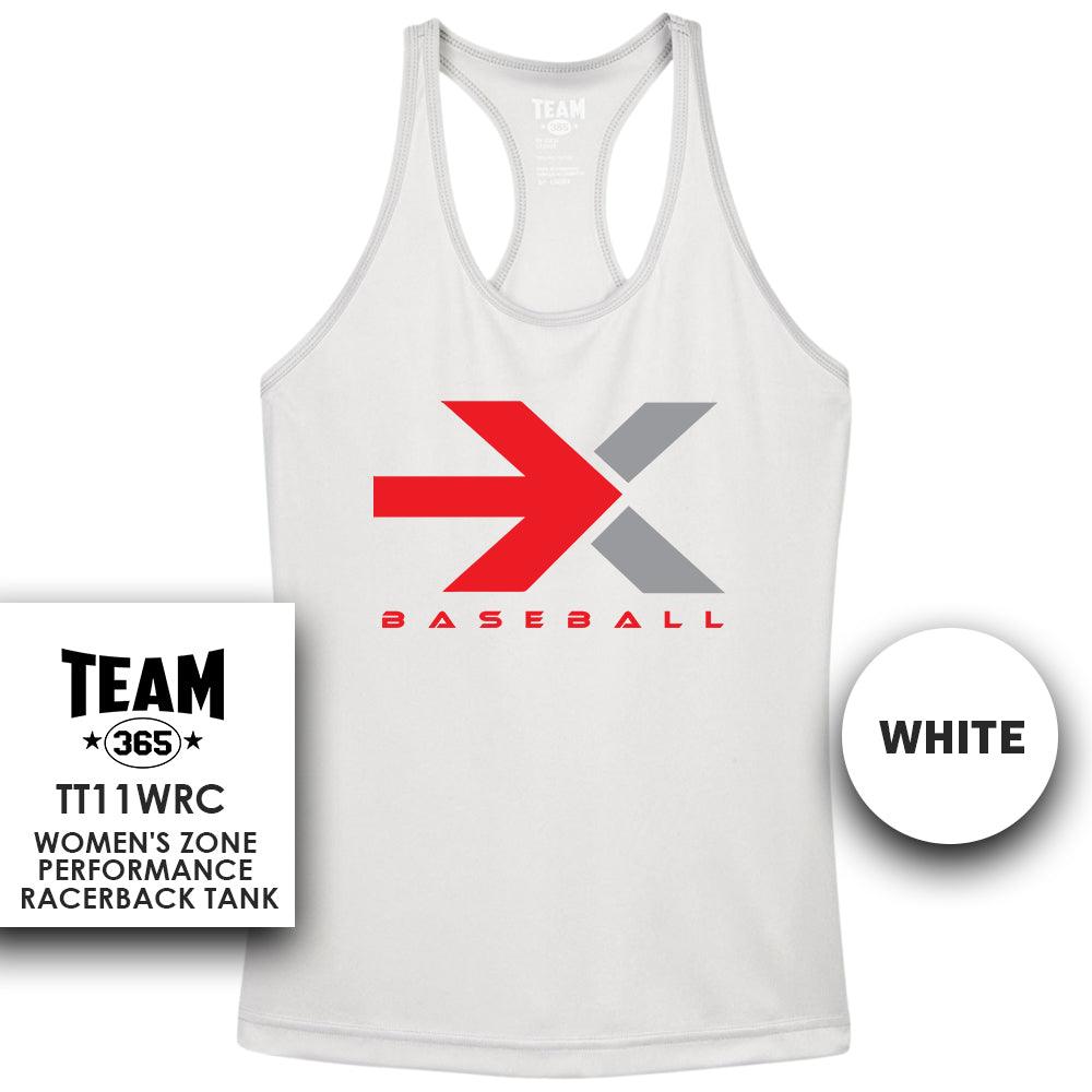 Next Level Baseball V2 - Performance Women’s Racerback T - MULTIPLE COLORS AVAILABLE - 83Swag