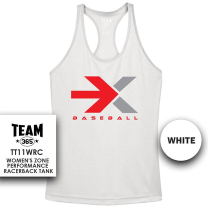 Next Level Baseball V2 - Performance Women’s Racerback T - MULTIPLE COLORS AVAILABLE - 83Swag