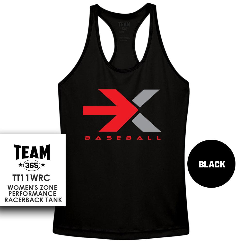 Next Level Baseball V2 - Performance Women’s Racerback T - MULTIPLE COLORS AVAILABLE - 83Swag