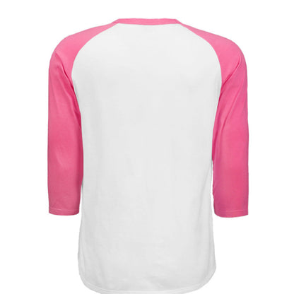 WHITE / BRIGHT PINK - BACK