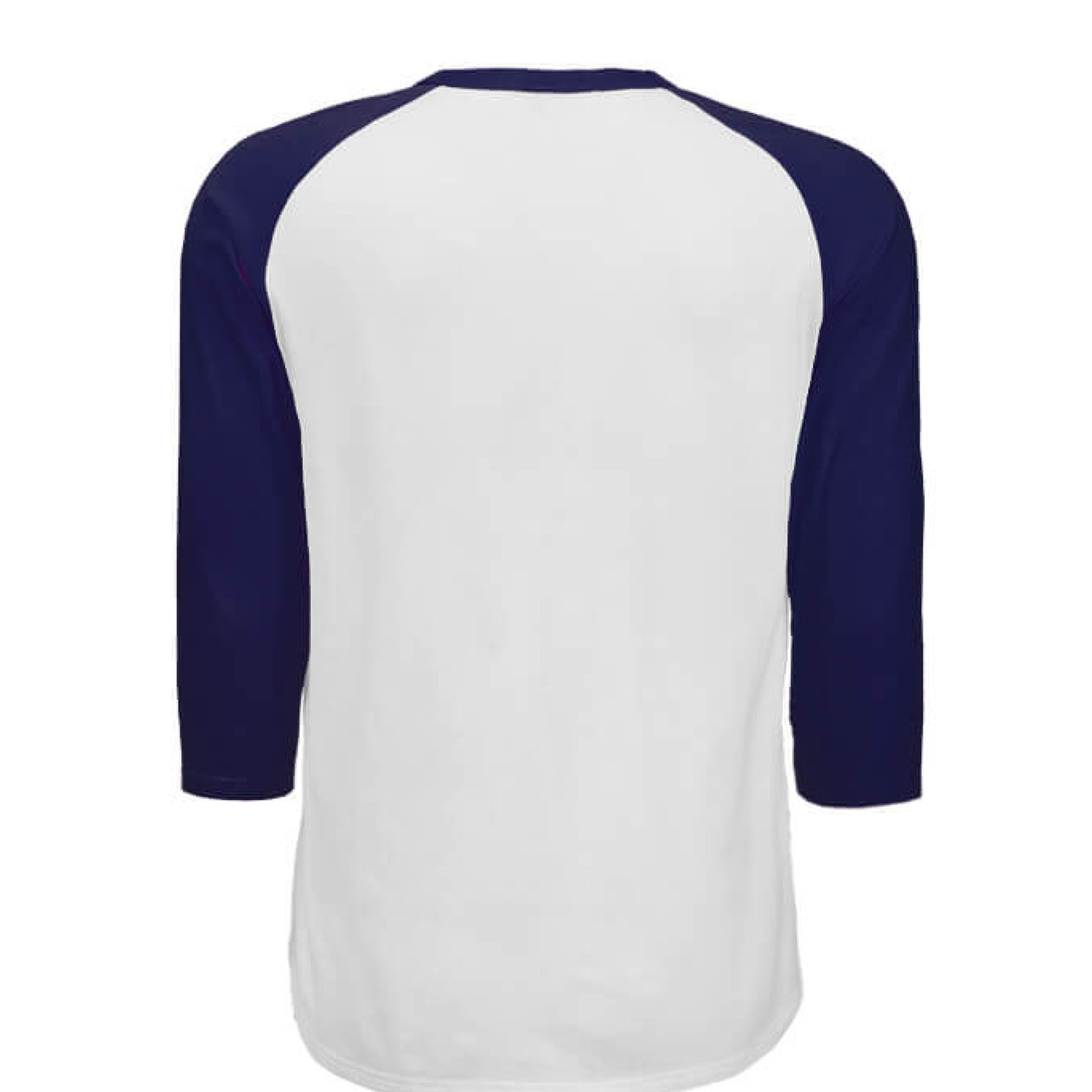 WHITE / NAVY - BACK