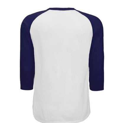 WHITE / NAVY - BACK