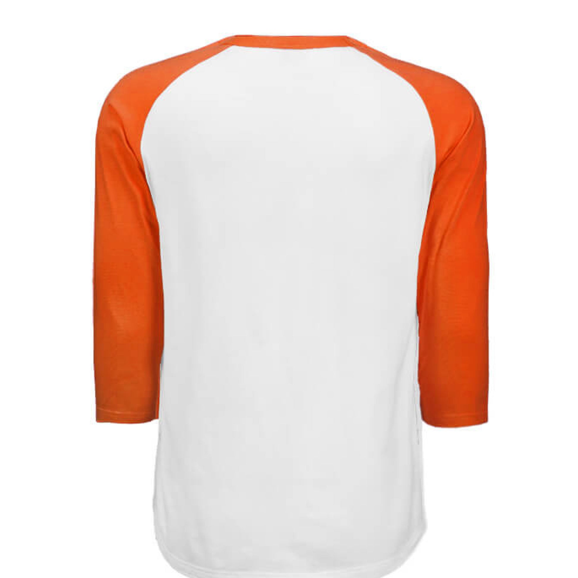 WHITE / DEEP ORANGE - BACK