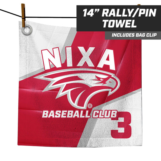 NIXA Baseball Club - 14"x14" Rally Towel - 83Swag