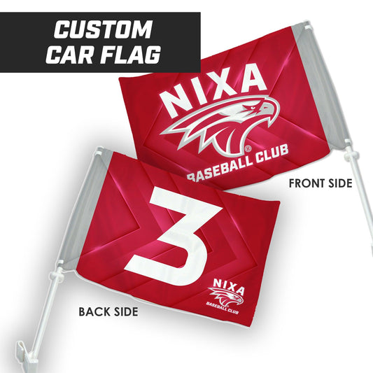 NIXA Baseball Club - Car Flag - 83Swag