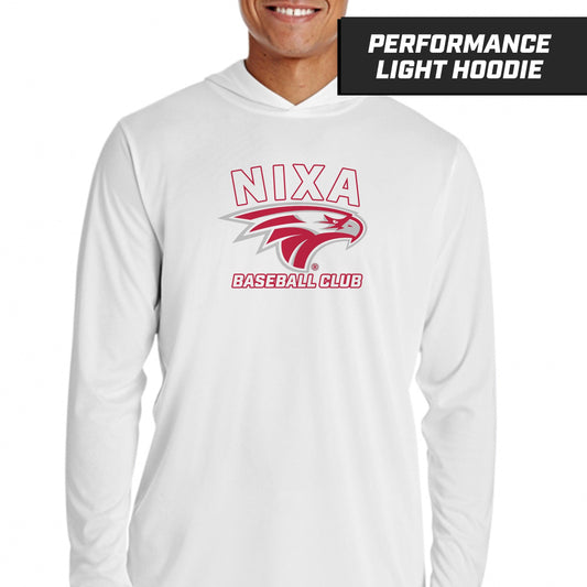 NIXA Baseball Club - Lightweight Performance Hoodie - 83Swag