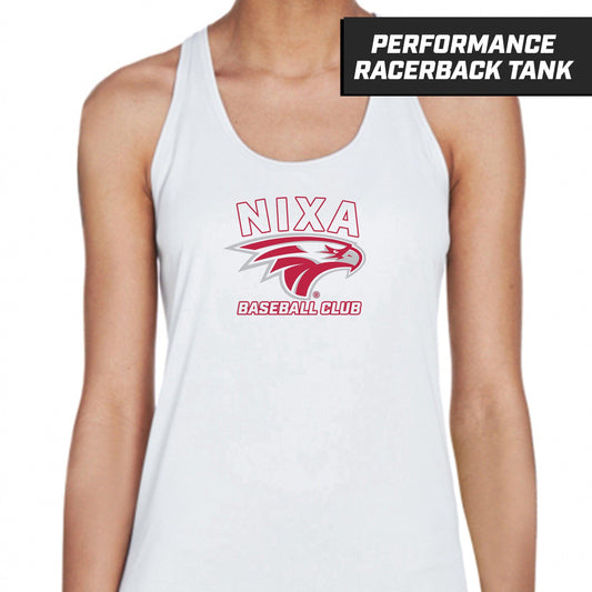 NIXA Baseball Club - Women's Zone Performance Racerback Tank - 83Swag