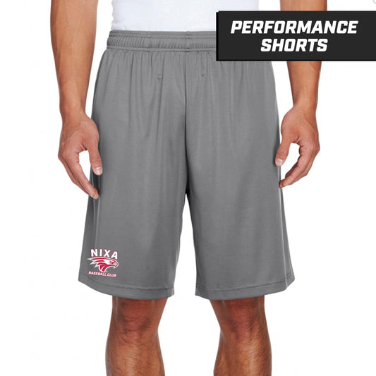 NIXA Baseball Club - Youth & Adult Zone Performance Shorts - 83Swag