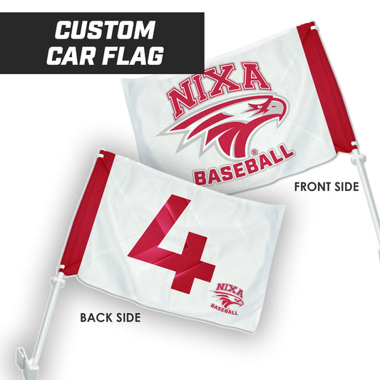 NIXA Varsity Baseball - Car Flag - 83Swag