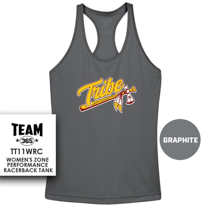 North Florida Tribe - LOGO 1 - Performance Women’s Racerback T - MULTIPLE COLORS - 83Swag