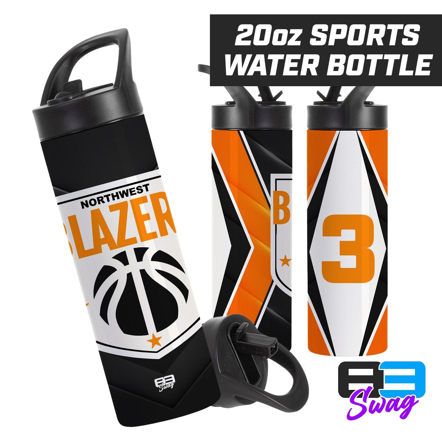 Northwest Blazers Basketball - 20oz Sports Tumbler - 83Swag