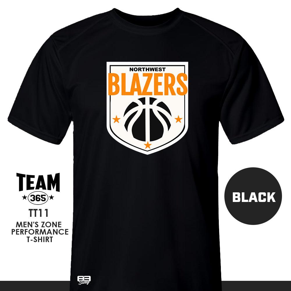Northwest Blazers Basketball - Crew - Performance T-Shirt - MULTIPLE COLORS AVAILABLE - 83Swag