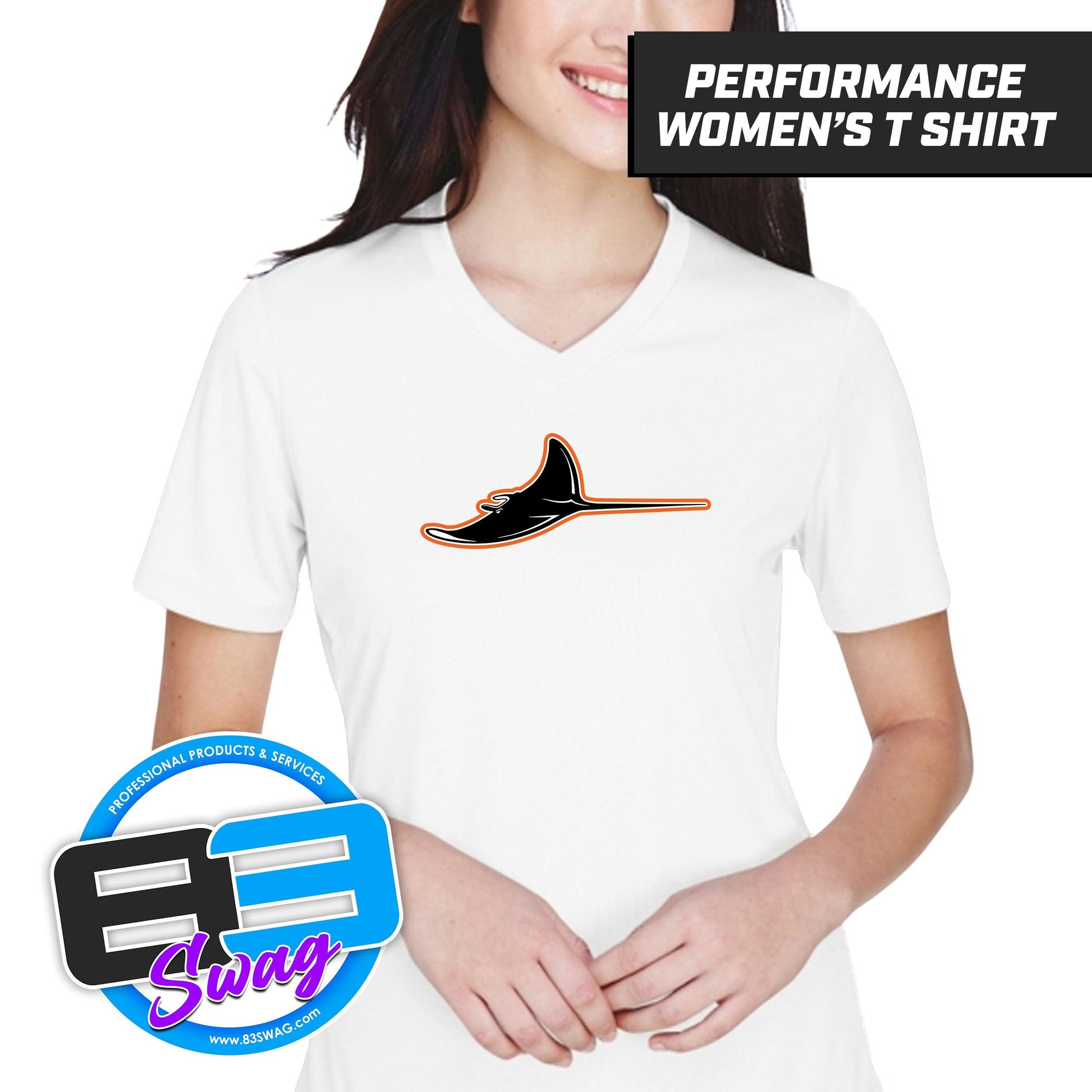 OPAA Rays - LOGO 2 - Cool & Dry Performance Women's Shirt - 83Swag