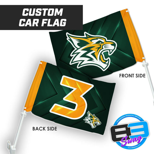 Paradise Junior Bobcats - Car Flag - 83Swag