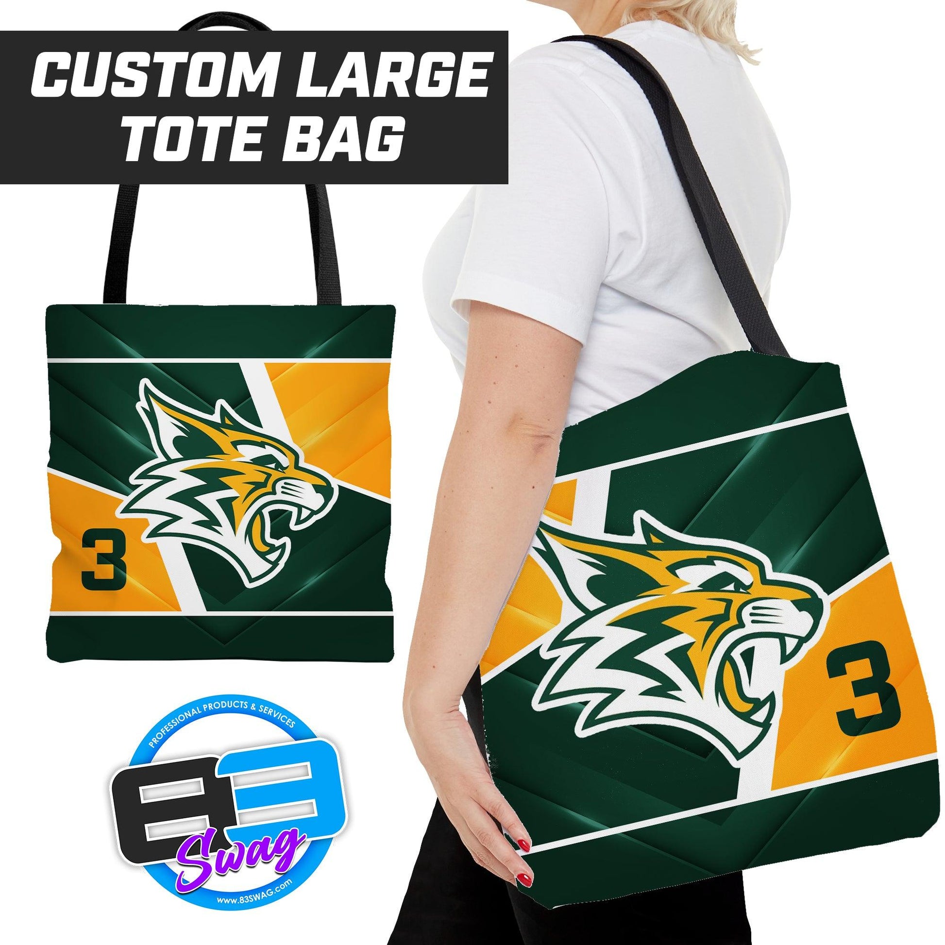 Paradise Junior Bobcats - Tote Bag - 83Swag