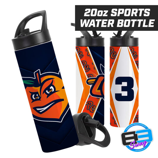 Peach Clobbers Baseball - 20oz Sports Tumbler - 83Swag