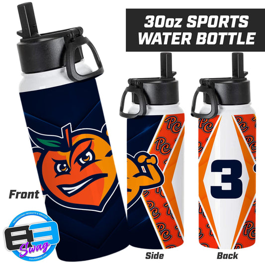 Peach Clobbers Baseball - 30oz Sports Tumbler - 83Swag