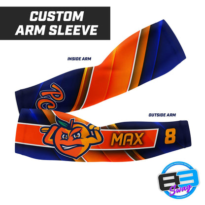 Peach Clobbers Baseball - Arm Sleeves - 83Swag