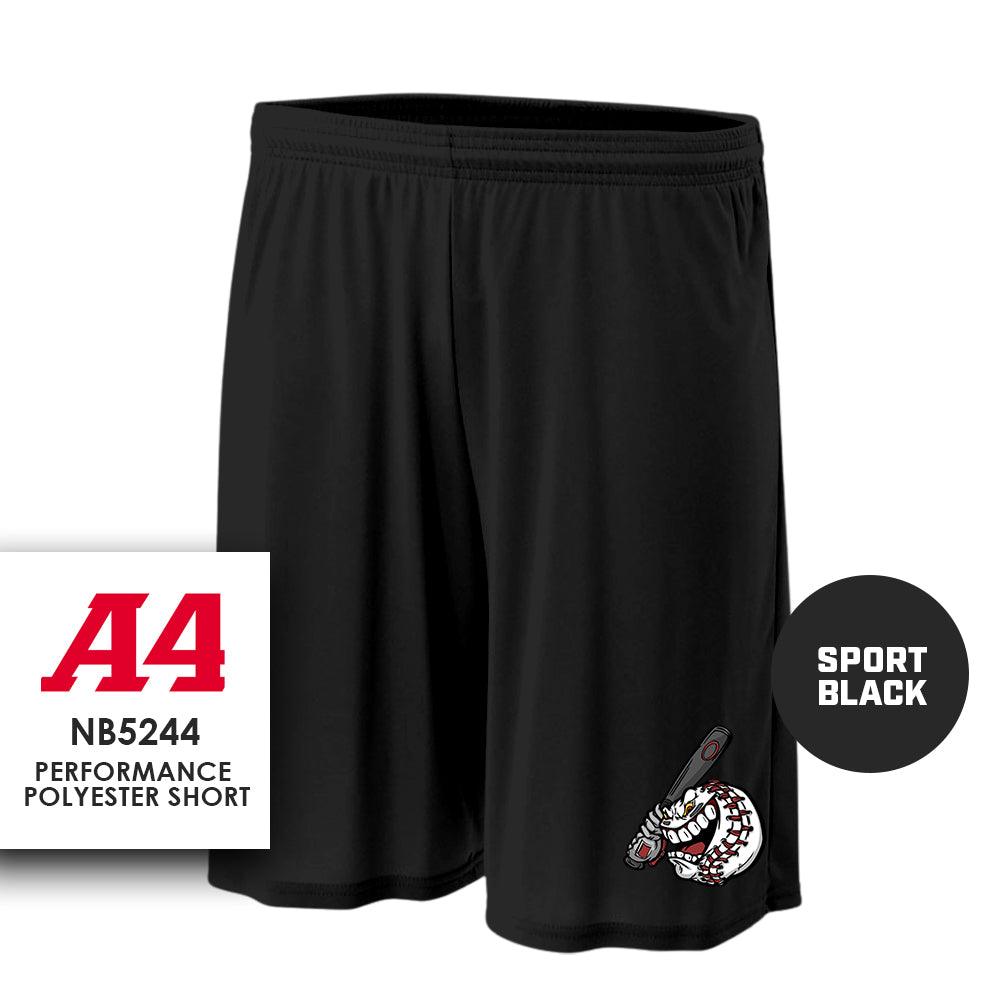 Performance Shorts - Bat Attack Baseball 2 - 83Swag