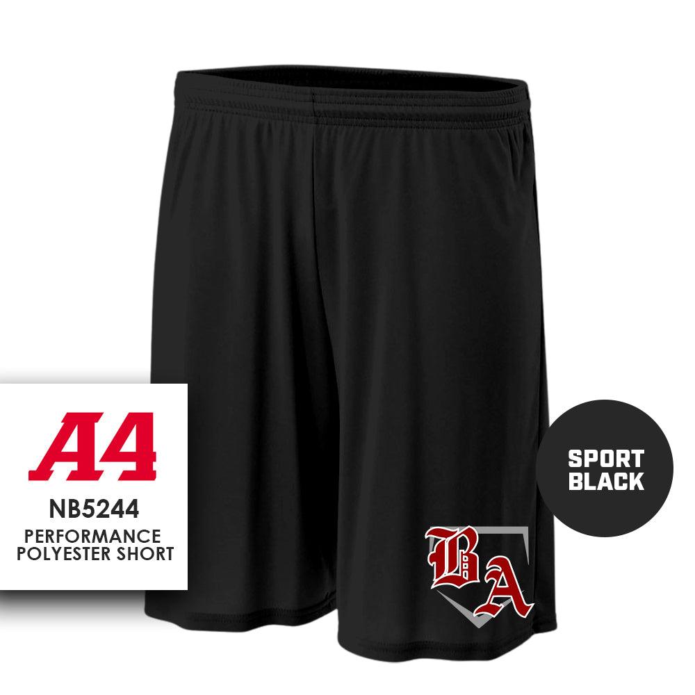 Performance Shorts - Bat Attack Baseball - 83Swag