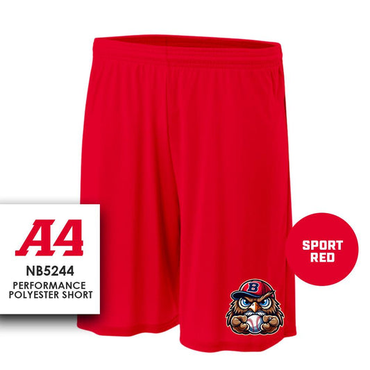 Performance Shorts - Bay Area Barnstormers - 83Swag