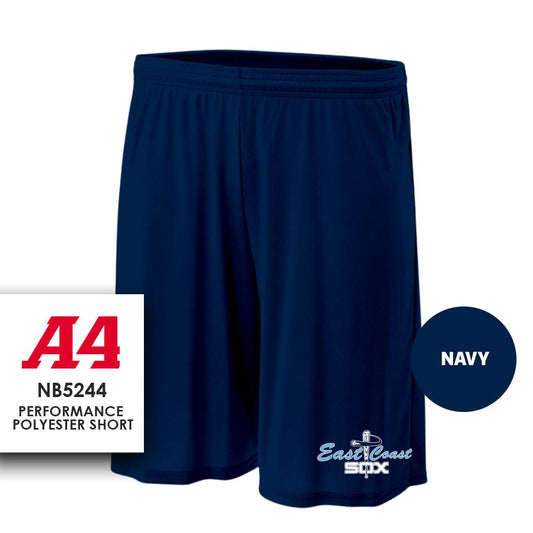 Performance Shorts - East Coast Sox Baseball - 83Swag