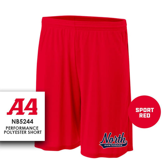 Performance Shorts - MULTIPLE COLORS AVAILABLE - North Hunterdon Baseball 2 - 83Swag