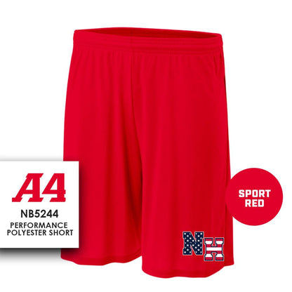 Performance Shorts - MULTIPLE COLORS AVAILABLE - North Hunterdon Baseball - 83Swag