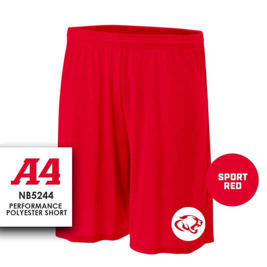 Performance Shorts - MULTIPLE DESIGNS - Crosby Cougars - 83Swag