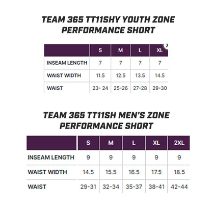 Performance Shorts - Orange County Hockey Club - 83Swag