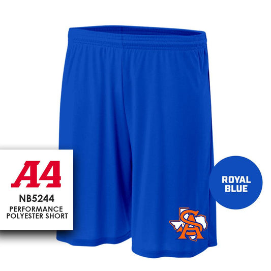 Performance Shorts - San Angelo Central Football V1 - 83Swag