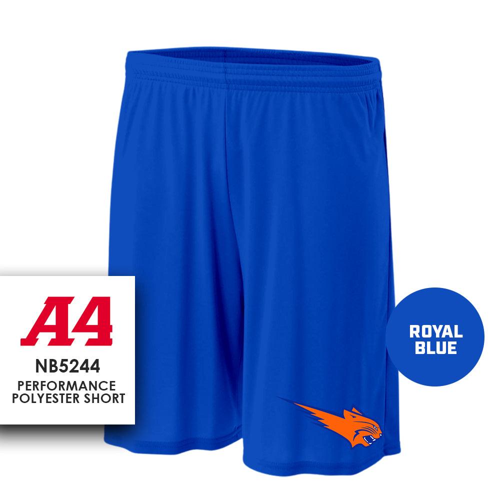 Performance Shorts - San Angelo Central Football V2 - 83Swag