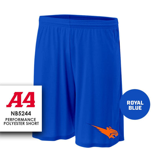 Performance Shorts - San Angelo Central Football V2 - 83Swag