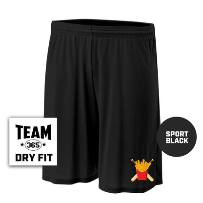 Performance Shorts - Team Rally Fries Baseball - 83Swag