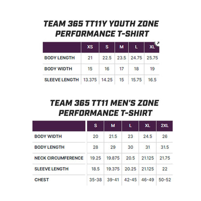 Performance T-Shirt - MULTIPLE COLORS AVAILABLE - Knights Baseball 2024 FALL EDITION V2 - 83Swag