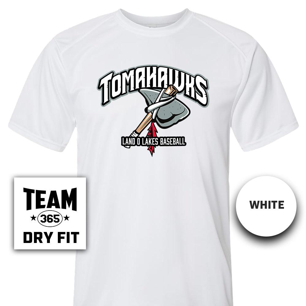 Performance T-Shirt - MULTIPLE COLORS AVAILABLE - Land O Lakes Tomahawks Baseball OG - 83Swag