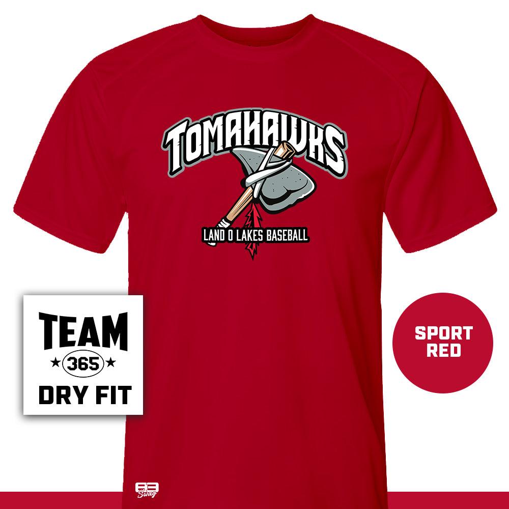 Performance T-Shirt - MULTIPLE COLORS AVAILABLE - Land O Lakes Tomahawks Baseball OG - 83Swag