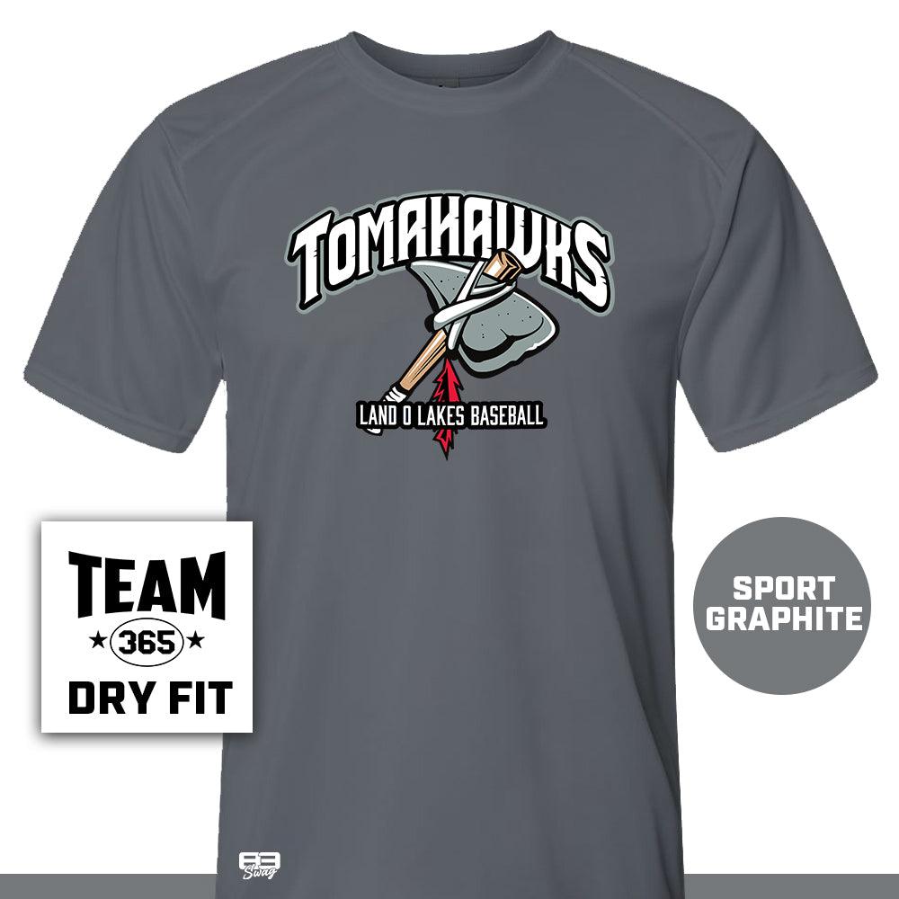 Performance T-Shirt - MULTIPLE COLORS AVAILABLE - Land O Lakes Tomahawks Baseball OG - 83Swag