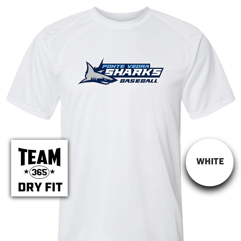 Performance T-Shirt - MULTIPLE COLORS AVAILABLE - Ponte Vedra Sharks Baseball - 83Swag