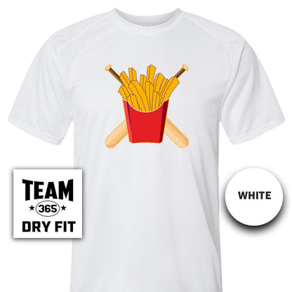 Performance T-Shirt - MULTIPLE COLORS AVAILABLE - Team Rally Fries Baseball - 83Swag