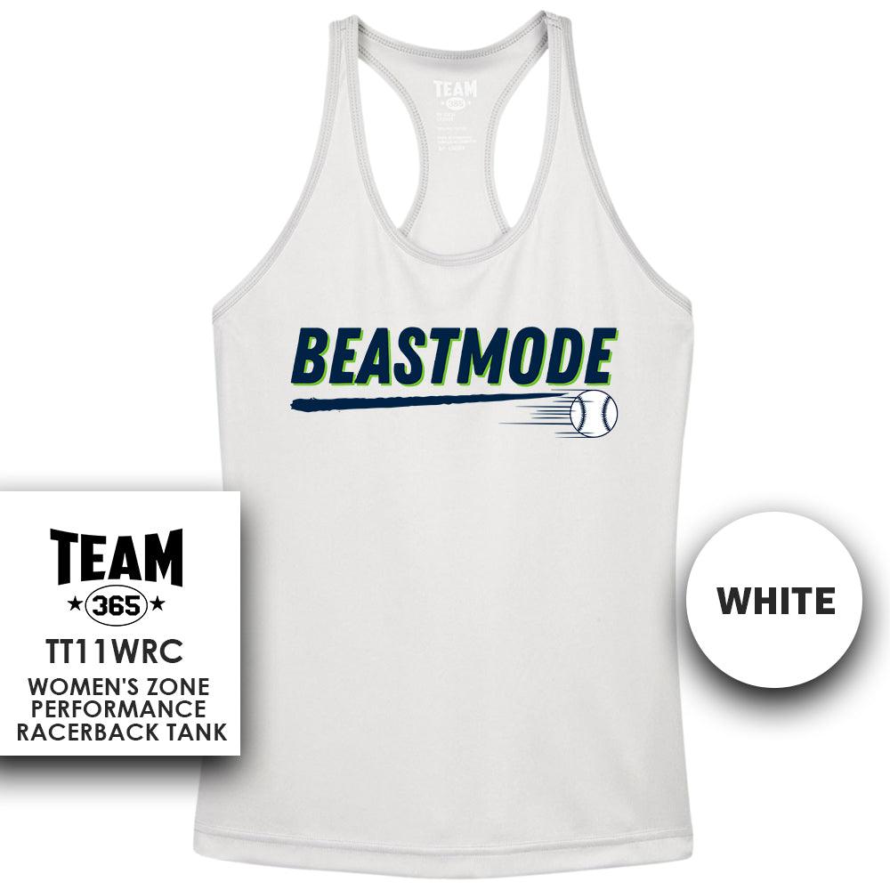 Performance Women’s Racerback T - Arkansas Beastmode Baseball - 83Swag