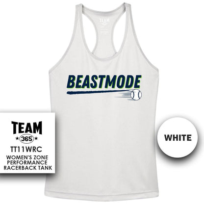 Performance Women’s Racerback T - Arkansas Beastmode Baseball - 83Swag