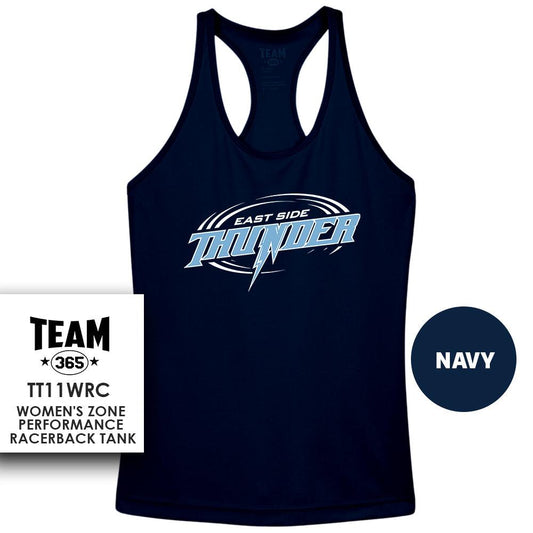 Performance Women’s Racerback T - MULTIPLE COLORS AVAILABLE - East Side Thunder - 83Swag