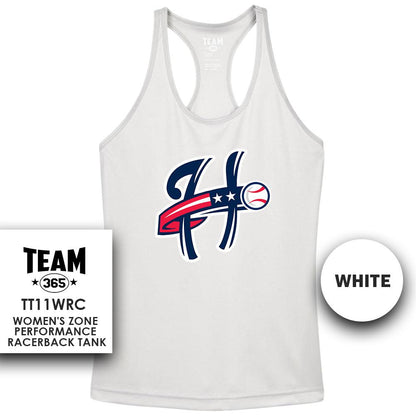 Performance Women’s Racerback T - MULTIPLE COLORS AVAILABLE - Hooten Hitters - 83Swag