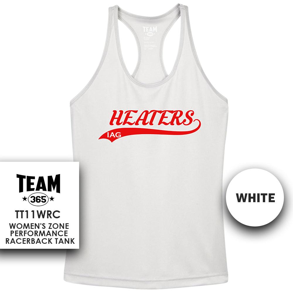 Performance Women’s Racerback T - MULTIPLE COLORS AVAILABLE - IAG Heaters - 83Swag