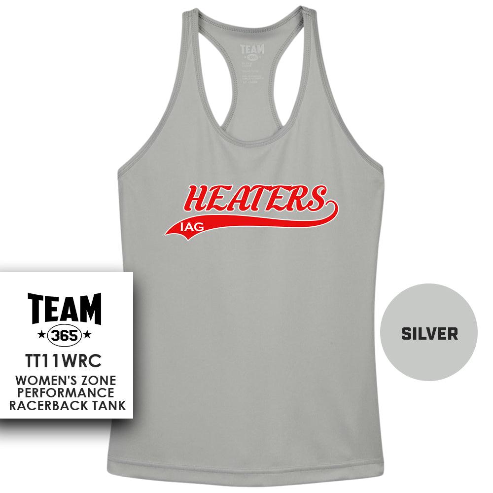 Performance Women’s Racerback T - MULTIPLE COLORS AVAILABLE - IAG Heaters - 83Swag