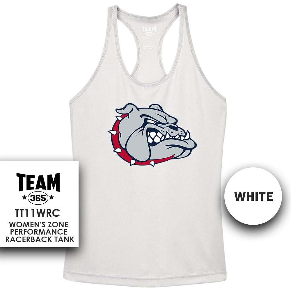 Performance Women’s Racerback T - MULTIPLE COLORS AVAILABLE - Maumelle Bulldogs Baseball - 83Swag