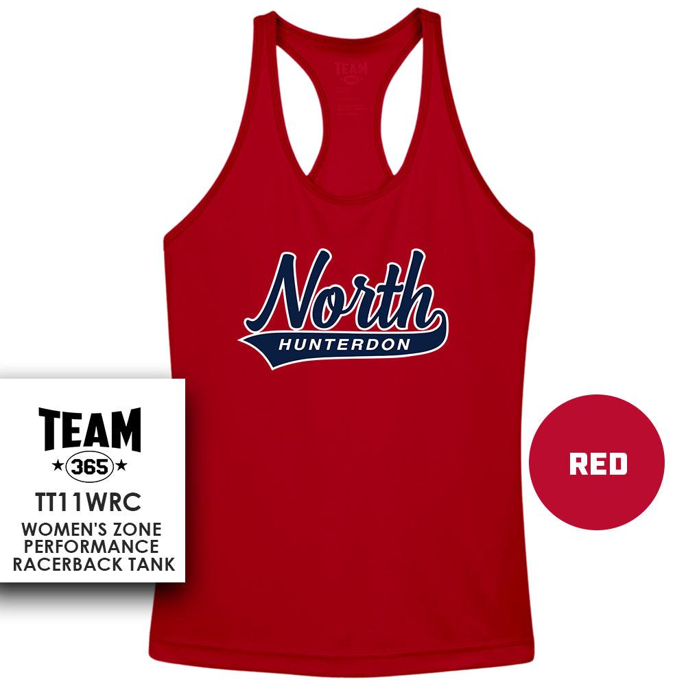 Performance Women’s Racerback T - MULTIPLE COLORS AVAILABLE - North Hunterdon Baseball 2 - 83Swag