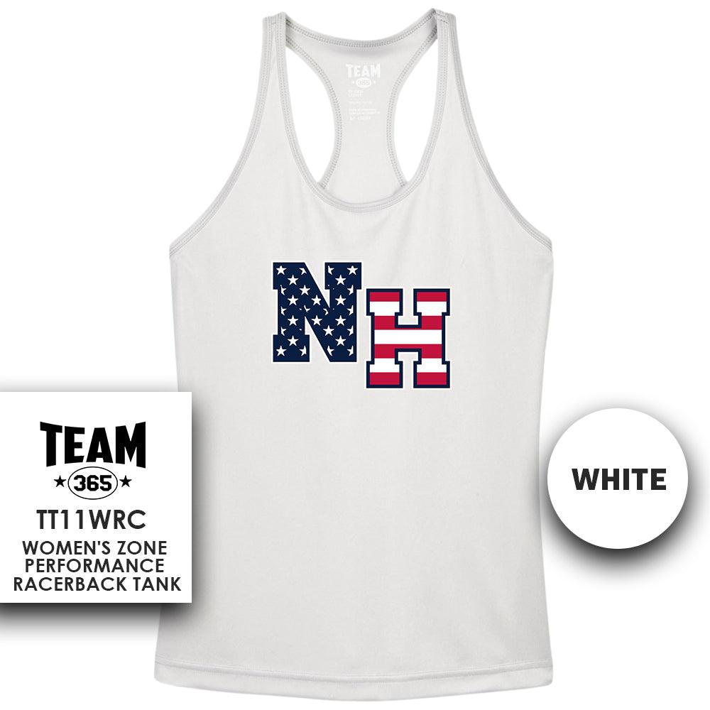 Performance Women’s Racerback T - MULTIPLE COLORS AVAILABLE - North Hunterdon Baseball - 83Swag
